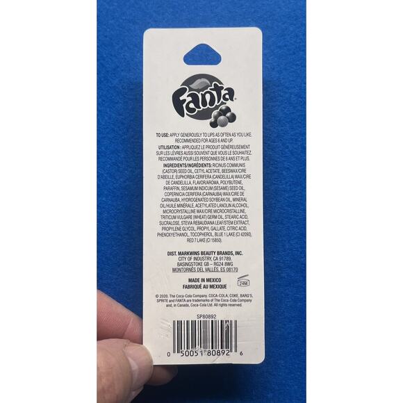 Lip Smacker‎ Lip Balm - Fanta Grape - 4.0 G - Picture 2 of 2